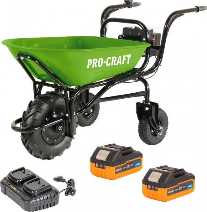 PROCRAFT SPWB270/2x20-4 Elektrické zahradní kolečko (motúčko)