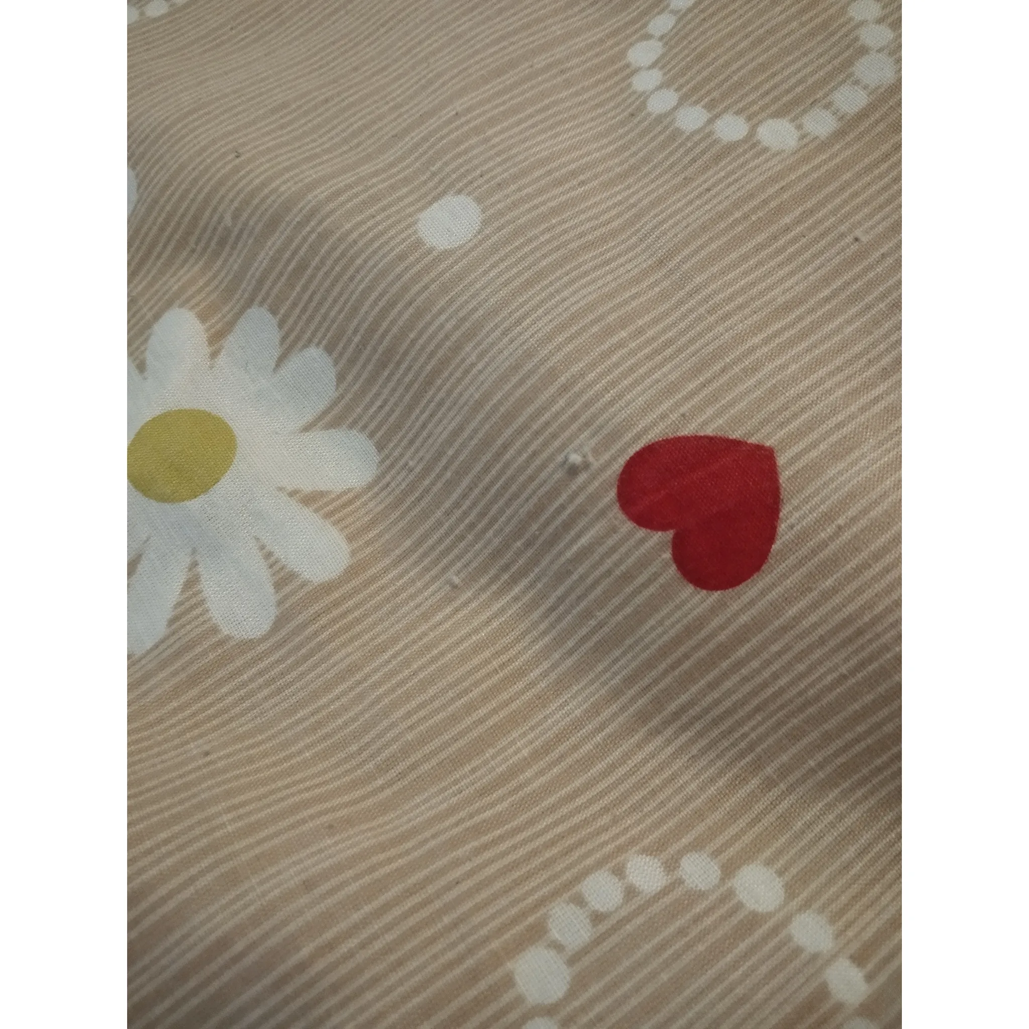 Fotografie 6 - Povlečení Bavlněné prodloužené povlečení Tusa béžové 140 x 220, 70 x 90 cm zipový uzávěr