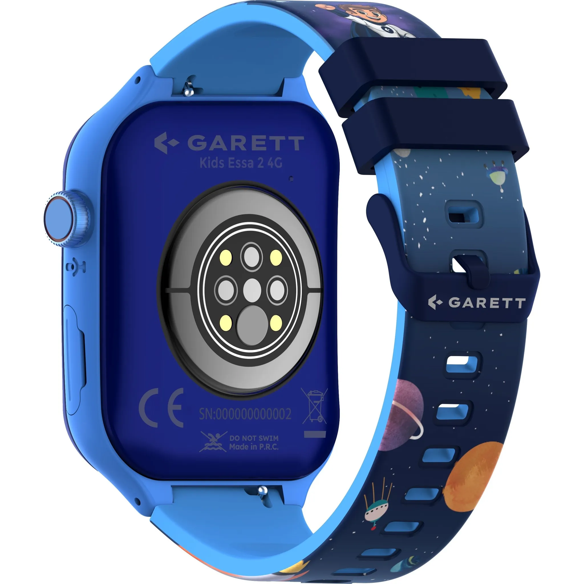 Fotografie 4 - Chytré hodinky Garett Smartwatch Kids ESSA 2 AI 4G modré