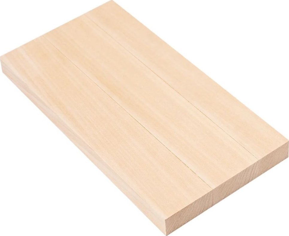BeaverCraft polotovar Geometric Carving Wood Blank 130x250mm lípa