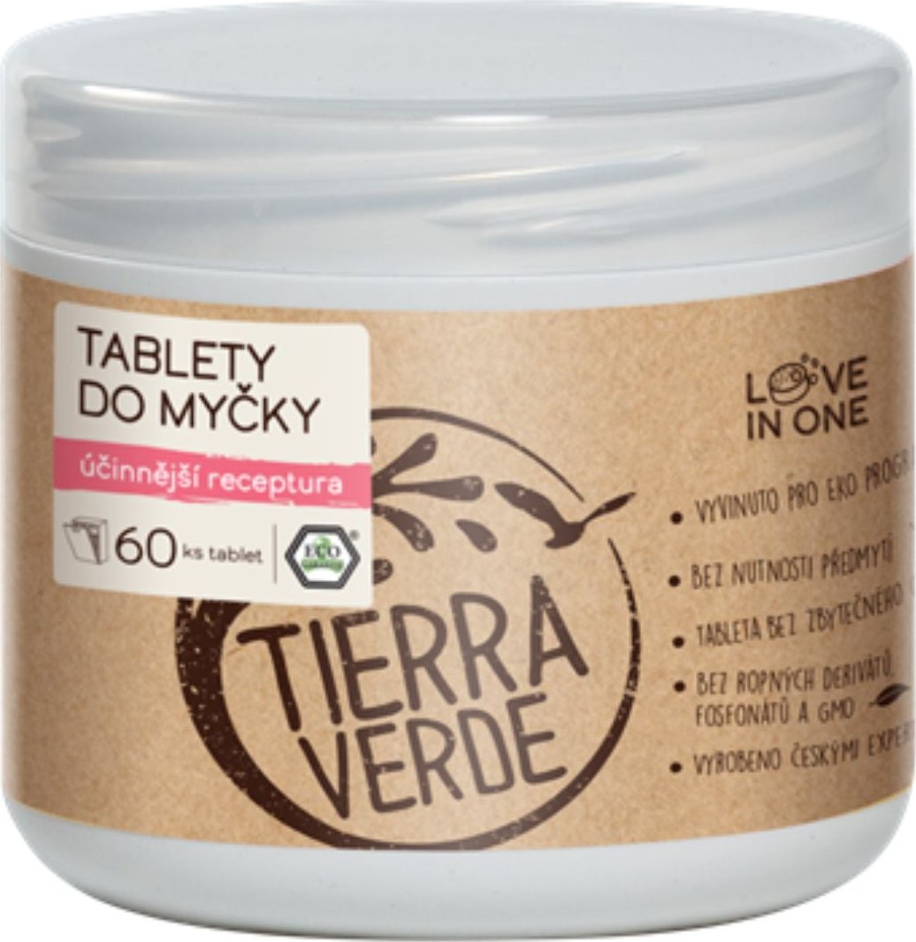 Tierra Verde Tablety do myčky60 ks (dóza)