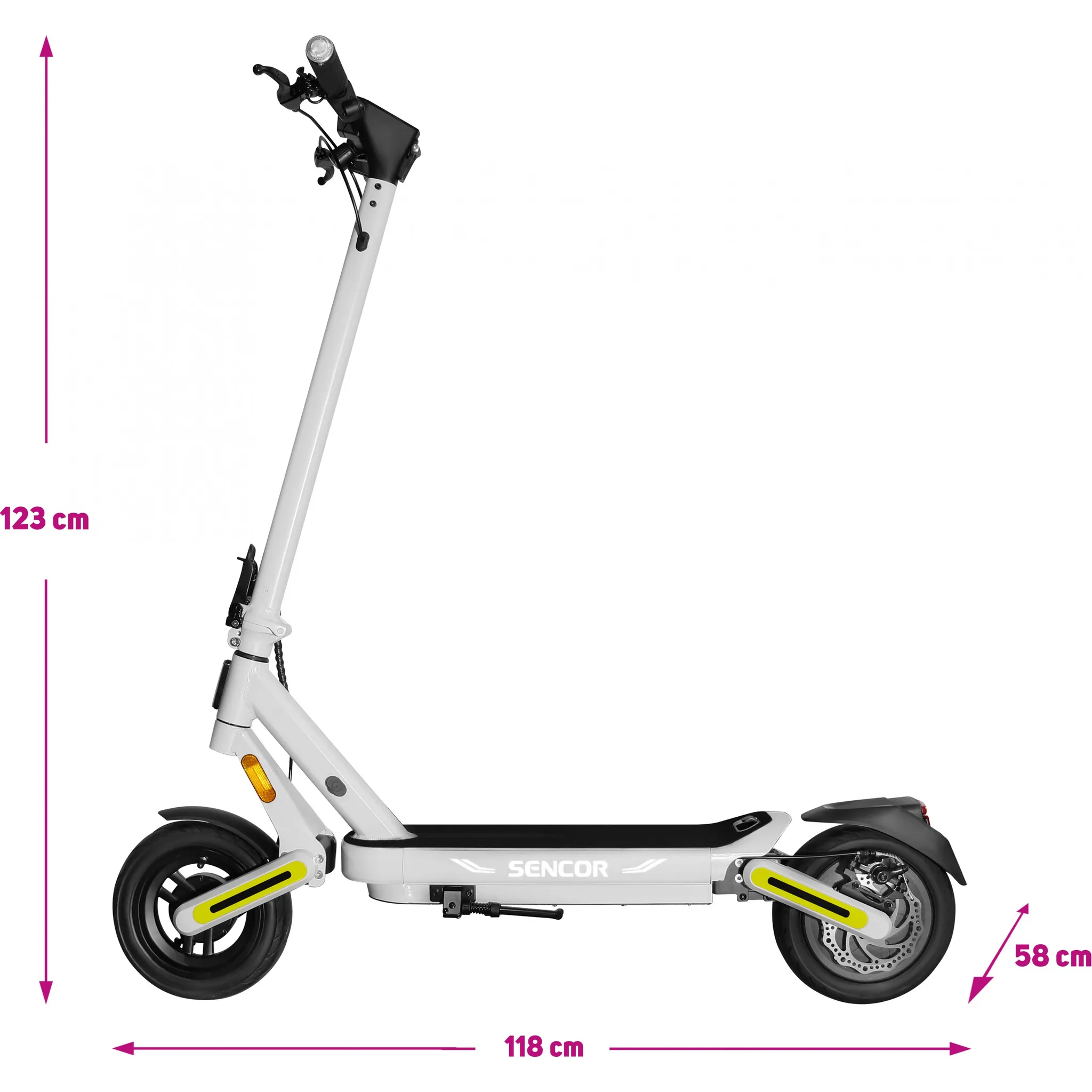 Fotografie 5 - Elektrokoloběžka Sencor Scooter S71 Light