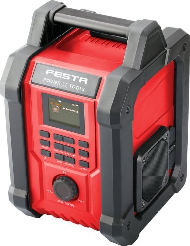 FESTA POWER x TOOLS Rádio AKU FESTA SHARE20V, DAB+/FM/BT/USB, IPX 54