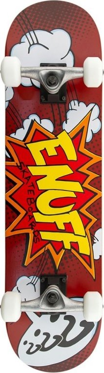 Skateboard ENUFF Pow 7.75x31.5" | 19.7x80cm | RED