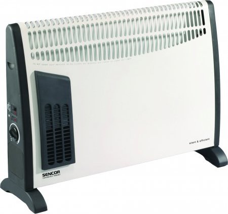 Přímotopný konvektor 2000W Sencor SCF 2001 s ventilátorem a regulací výkonu