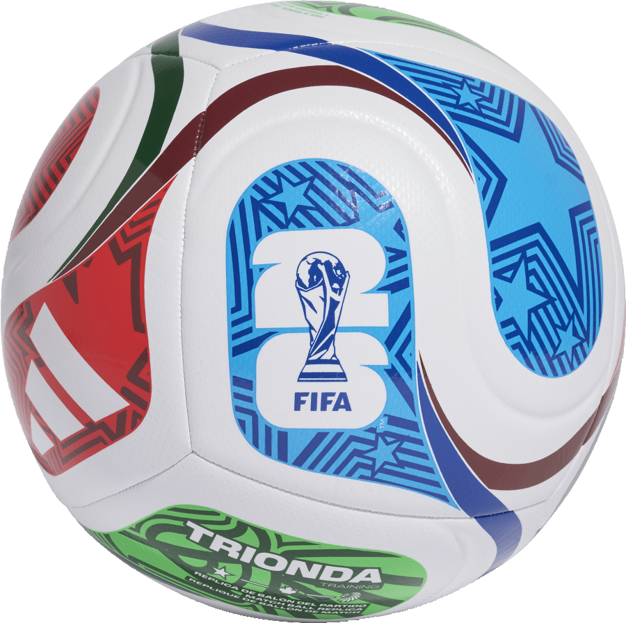 Adidas FIFA World Cup 26™ Trionda Training bílá/modrá/červená/zelená UK 4