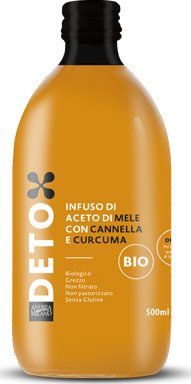 Andrea Milano Jablečný ocet se skořicí a kurkumou 500ml
