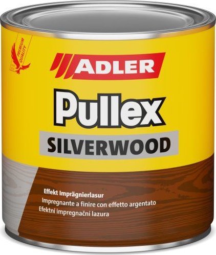 Adler PULLEX SILVERWOOD FS (Efektní lazura) hliníková šedá - graualuminium Velikost balení: 5 l + dárek k objednávce nad 1000Kč