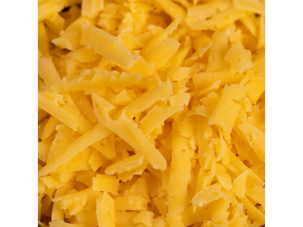 Sýr Cheddar strouhaný, 0,5 kg