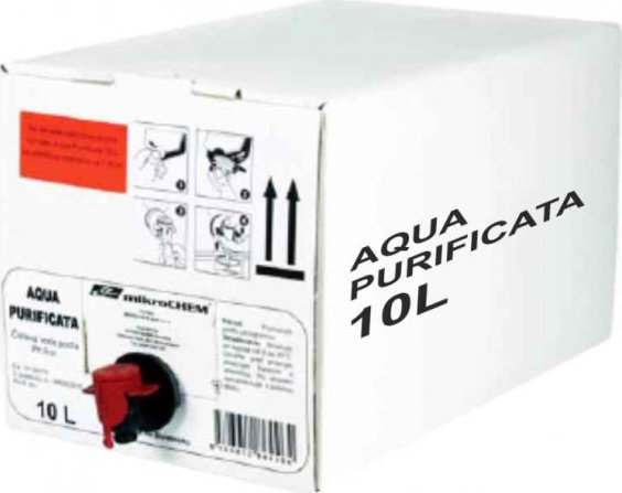 STELACHEM Aqua purificata 10 l voda pro HYDROGEN inhalační přístroj
