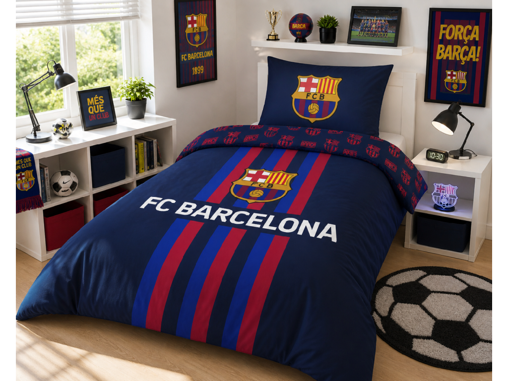 BARCELONA F.C Bavlnění povlečení FC Barcelona Fanclub