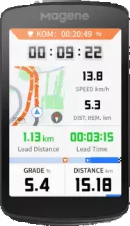 Magene C706 GPS cyklopočítač