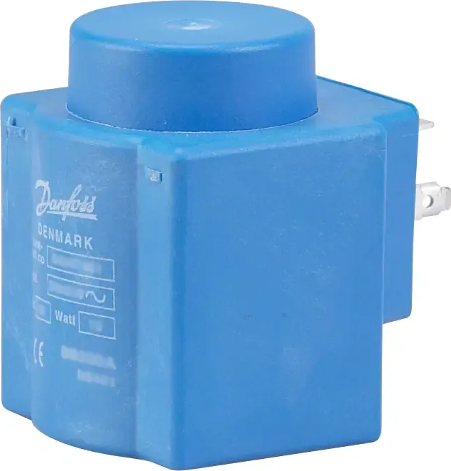 Danfoss Cívka solenoidu, BB230AS, Štítek DIN, Napájecí napětí [V] AC: 230, Multi balení (018F7351)