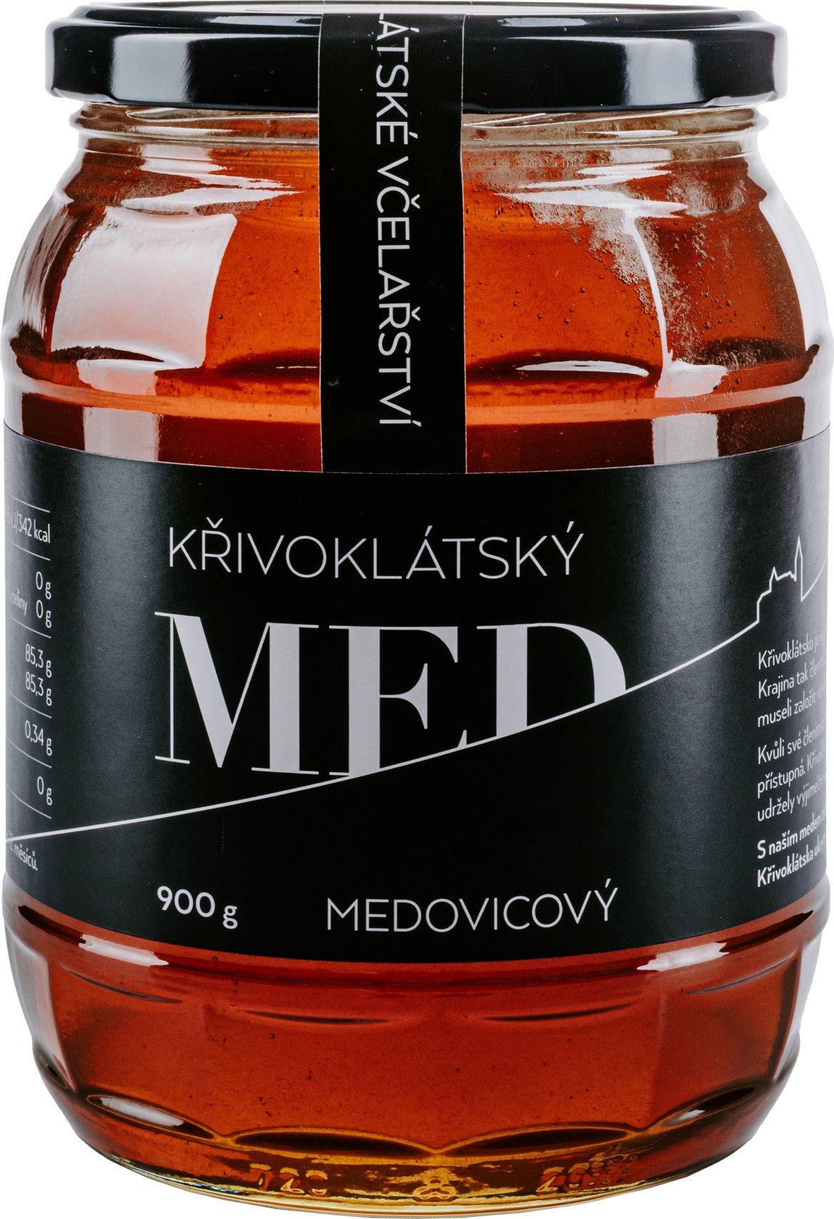Křivoklátský med Medovicový 900 g