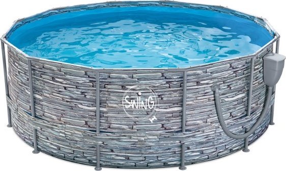 Bazén Swing FRAME Stone 3,66x1,22m, Skimmer mount