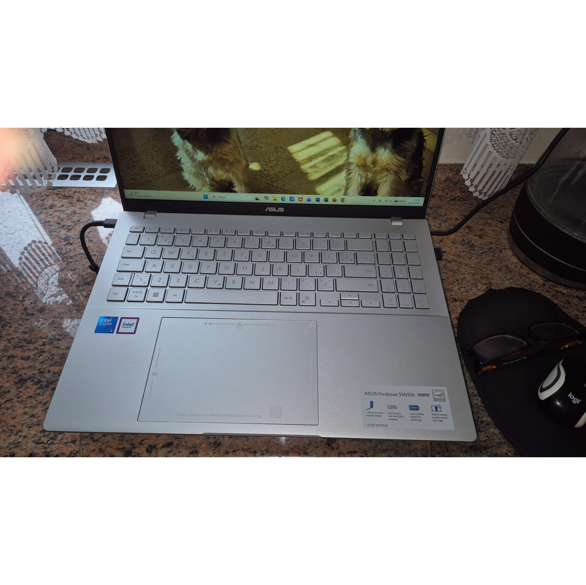 Fotografie 2 - Notebook ASUS Vivobook S16 (S3607VA-RP100W)