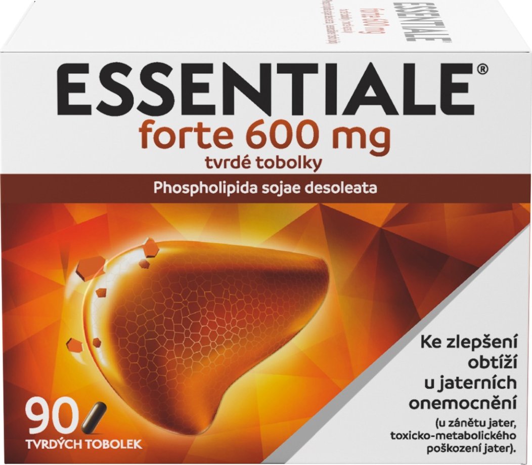 Essentiale forte 600 mg 90 tvrdých tobolek