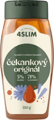 4Slim Čekankový sirup originál - 350 g + Sleva 3 % pro registrované