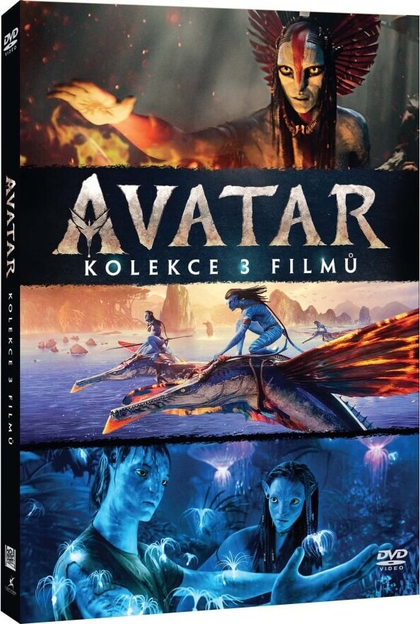 Avatar kolekce 1-3 (3 DVD)
