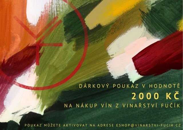 Dárkový poukaz v hodnotě 2 000 Kč