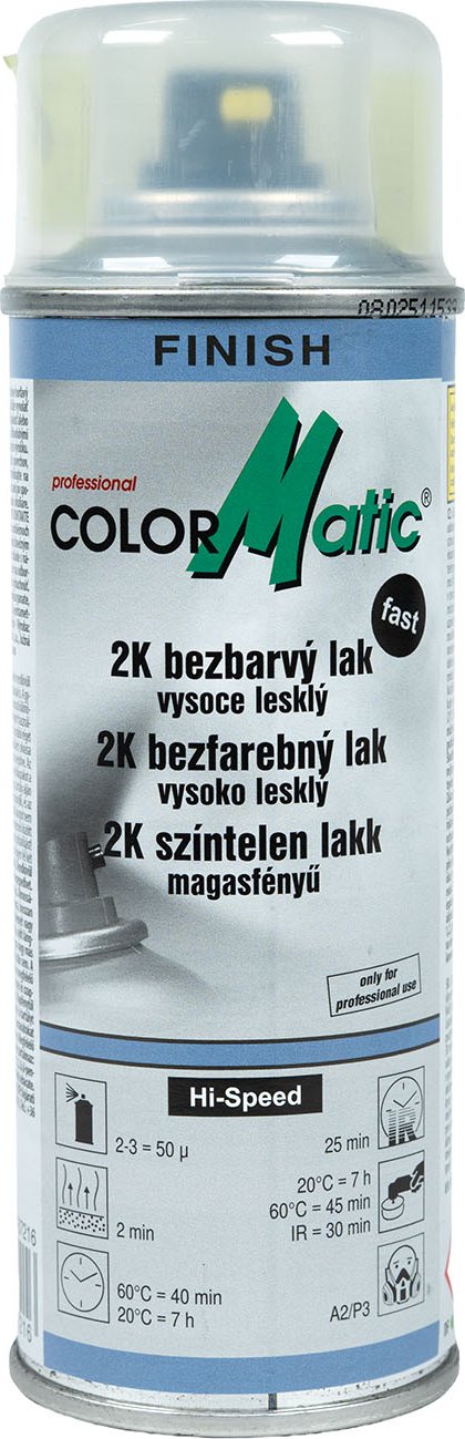 Motip Dupli Sprej Motip dvousložkový lak 2K 200ml