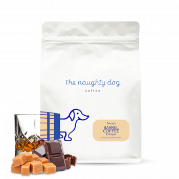 Výberová káva Etiopie Jenny's BARREL COFFEE - 1000g 1000g od The naughty dog