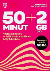 SIM karta TWIST Standard 50 minut + 2 GB dat s kreditem