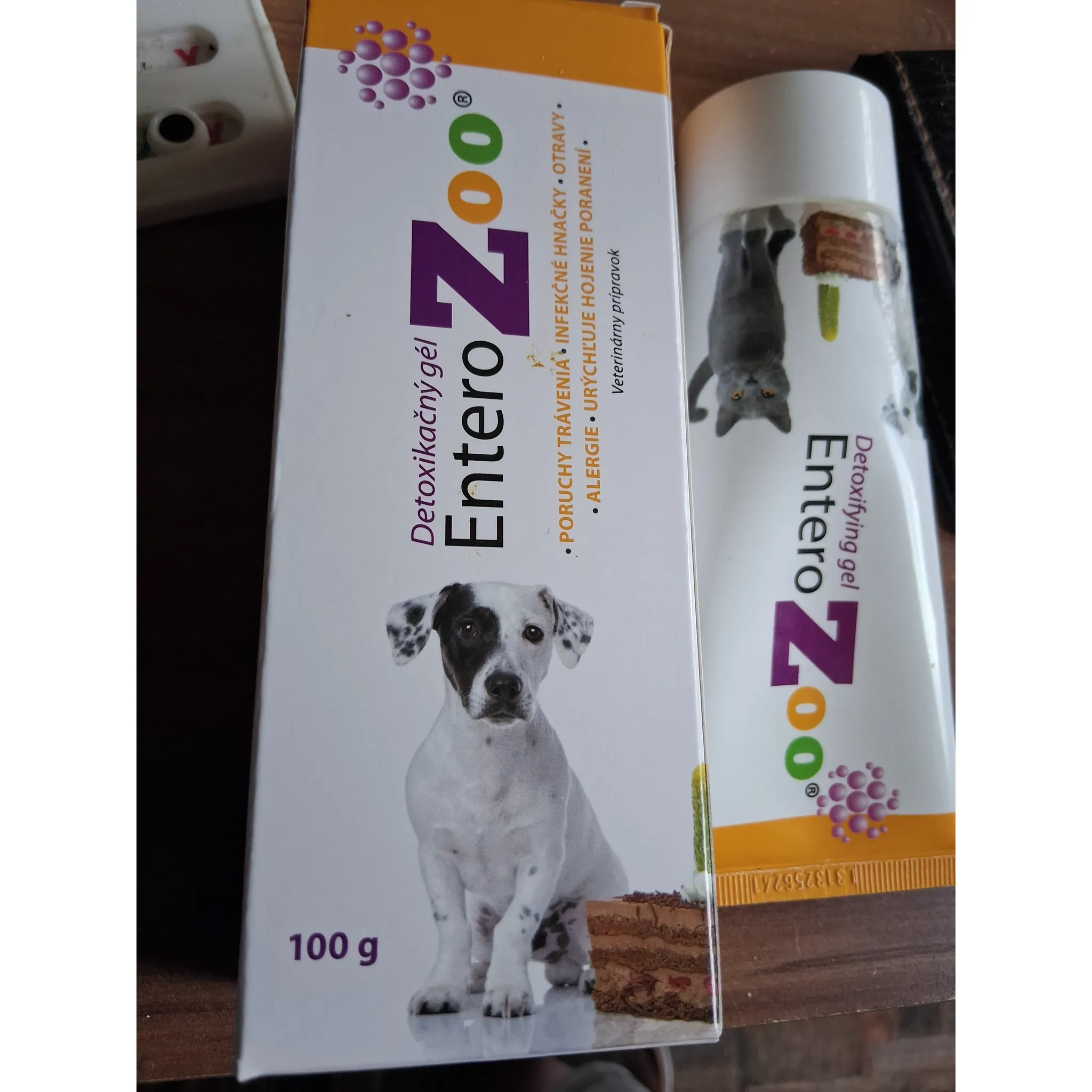 Fotografie 3 - Lék pro psa a kočku EnteroZOO Detoxikační gel 15x 10 g