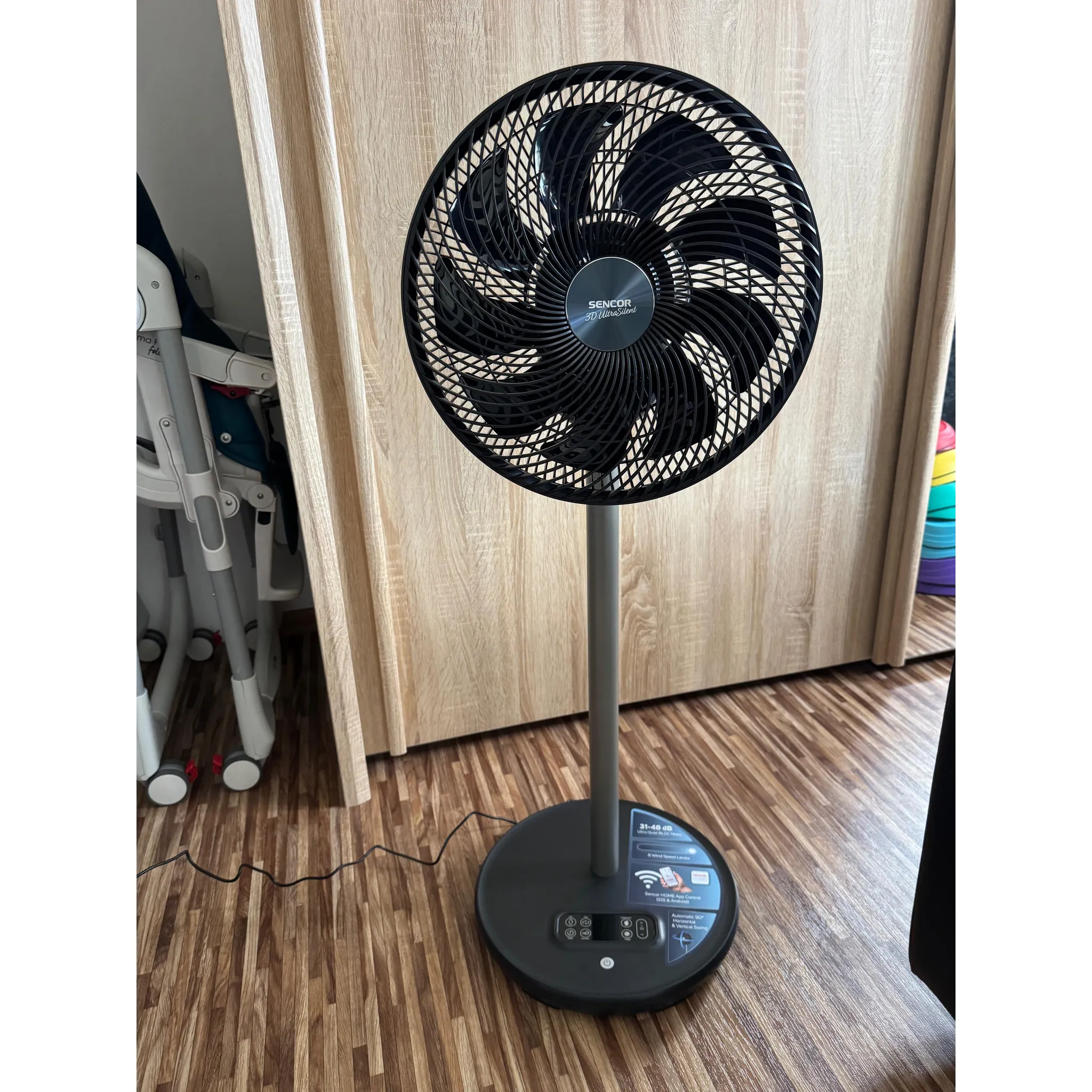 Fotografie 20 - Domácí ventilátor Sencor SFN 3040BK