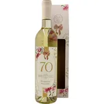 Mediabox Dárkové bílé víno Chardonnay k…