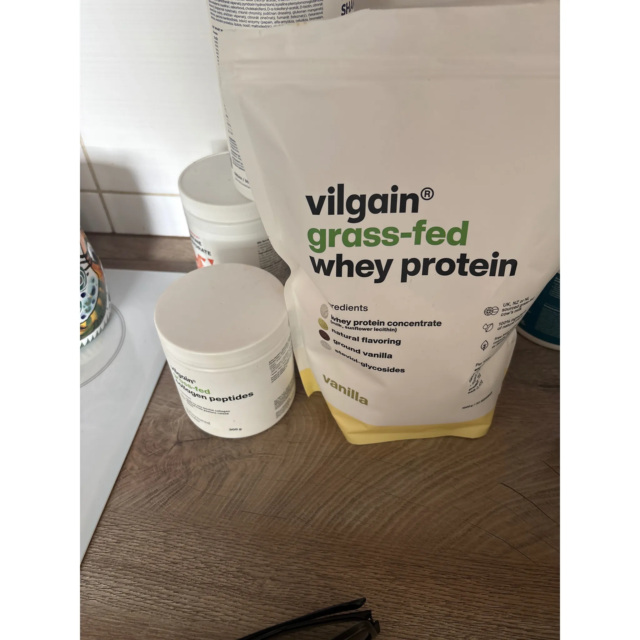 Fotografie 5 - Kloubní výživa Vilgain Grass-Fed kolagenní peptidy dóza 300&nbsp;g