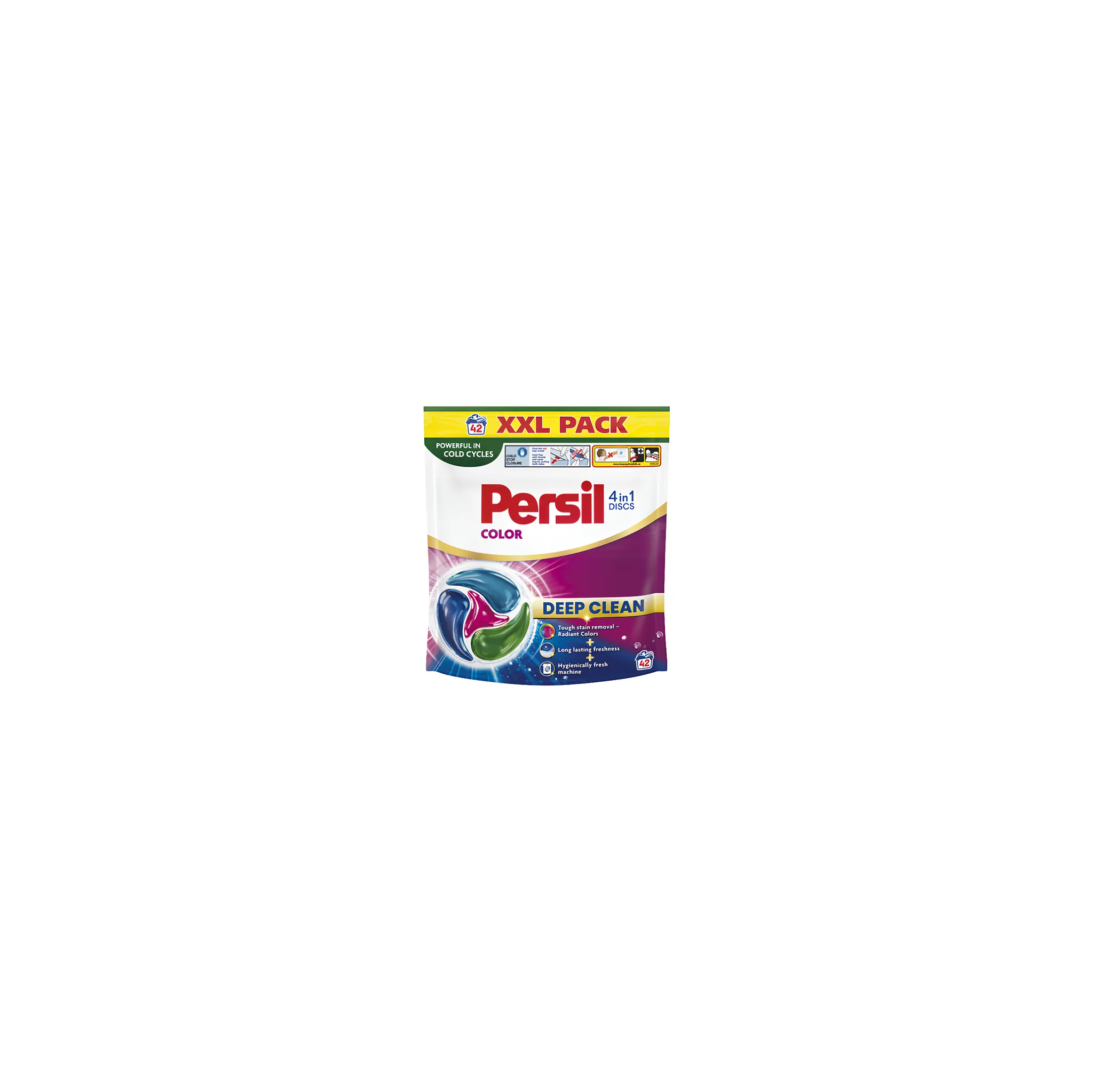 Fotografie 1 - Kapsle na praní Persil Discs Color 4v1 42 ks