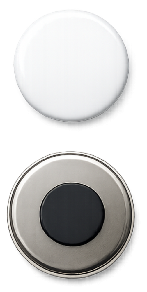 Reklamní placky Button magnetický Ø 59 mm
