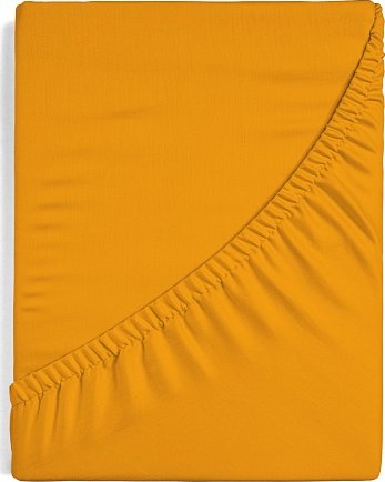 Prostěradlo žluto-oranžové, Matějovský Rozměr prostěradla: 180x200 cm, Materiál prostěradla: Frote