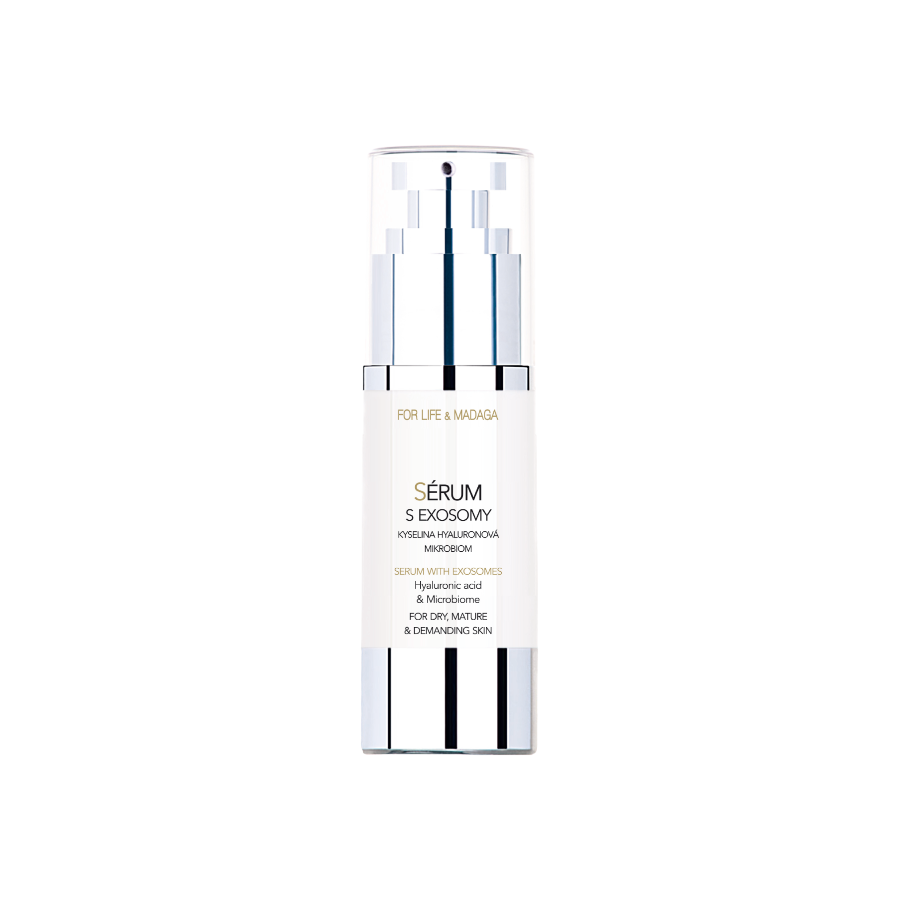 FOR LIFE & MADAGA Sérum s Exosomy + Kyselina hyaluronová & Mikrobiom 30 ml