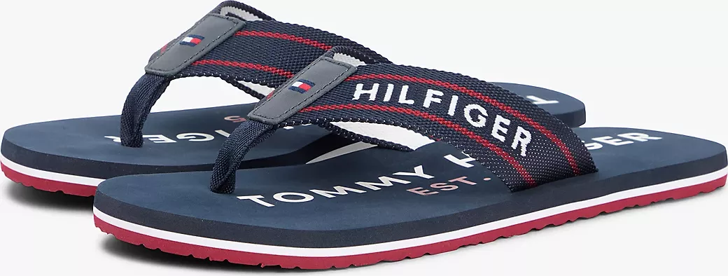 Tommy Hilfiger pánské tmavě modré žabky 30001462-8721289558724