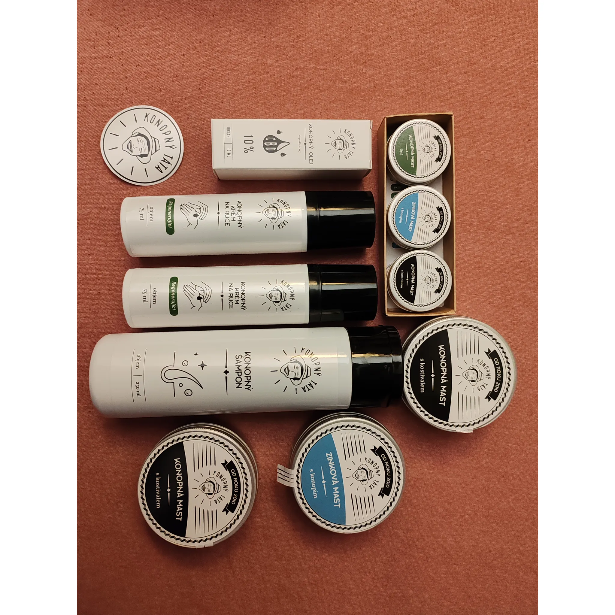 Fotografie 4 - Šampon Konopný táta Konopný šampon 250 ml