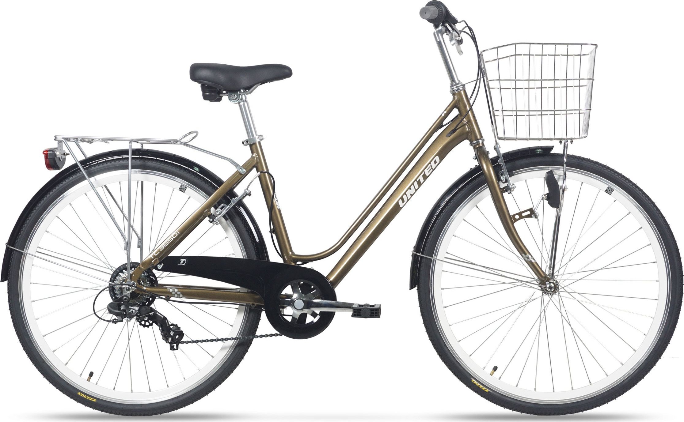 UNITED CITY 26" HNĚDÁ