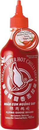FLYING GOOSE Sriracha chilli omáčka extra pálivá 455 ml