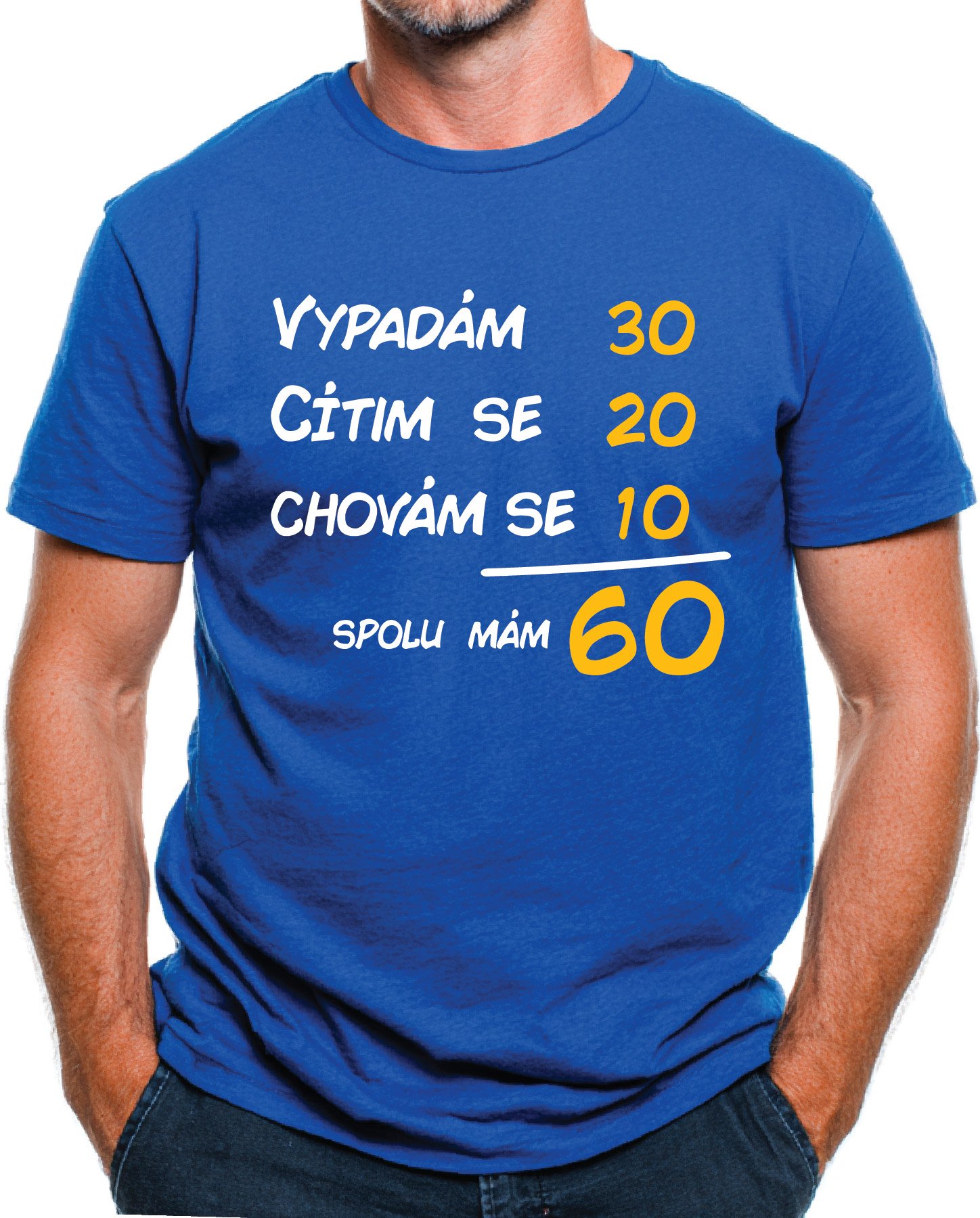 Narozeninové tričko - Spolu mám 60