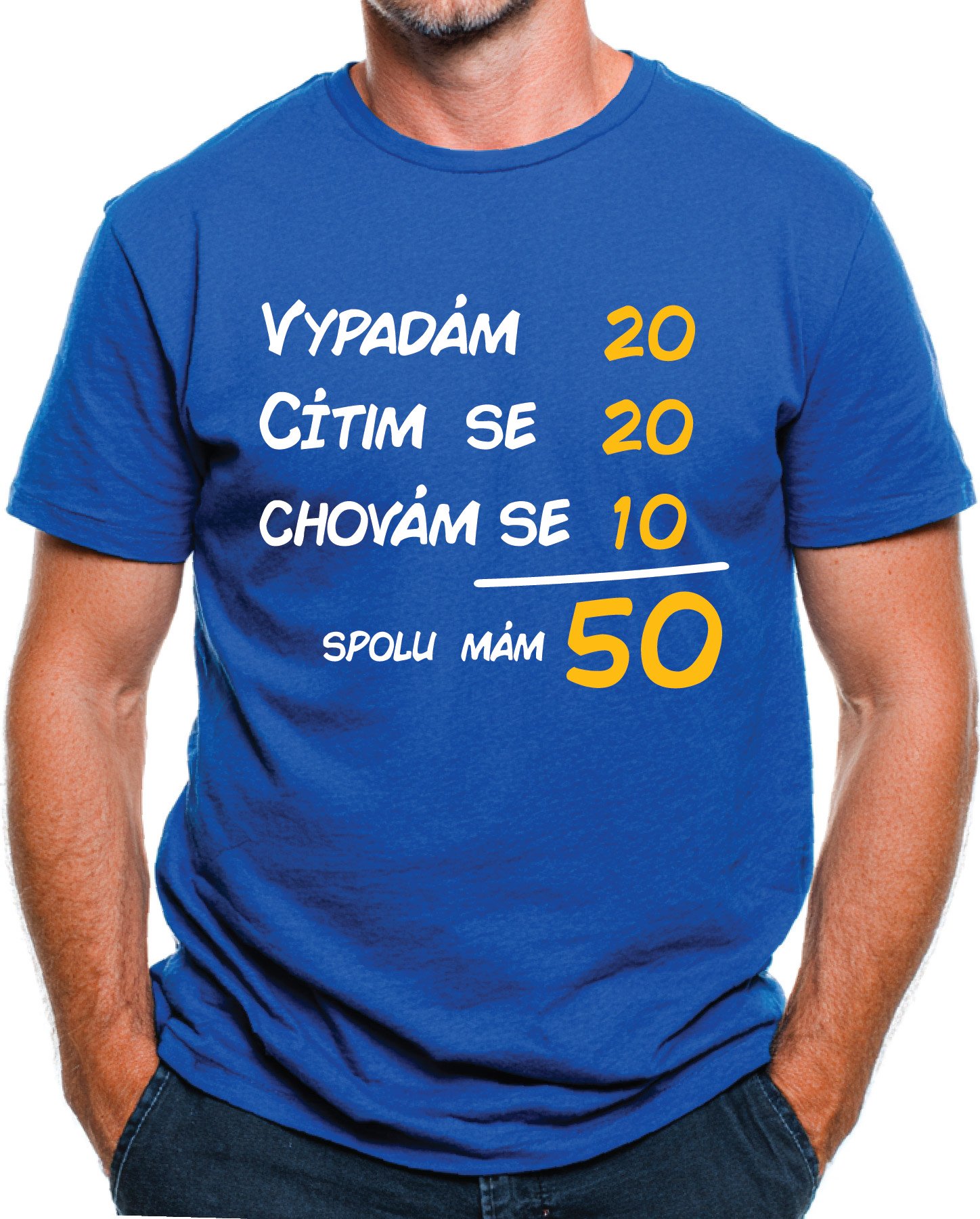 Narozeninové tričko - Spolu mám 50