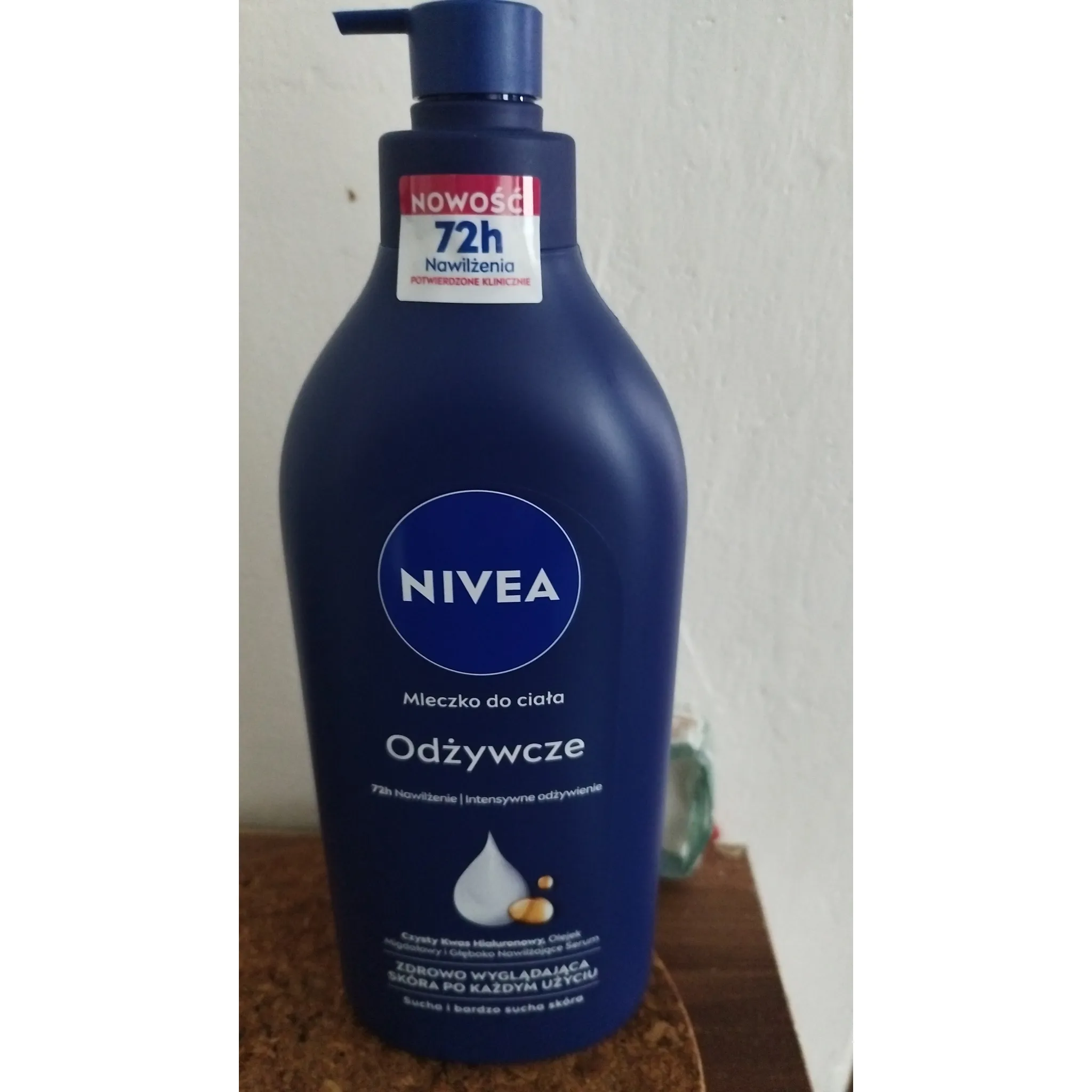 Fotografie 2 - Tělové mléko Nivea Body Milk pumpa 400 ml