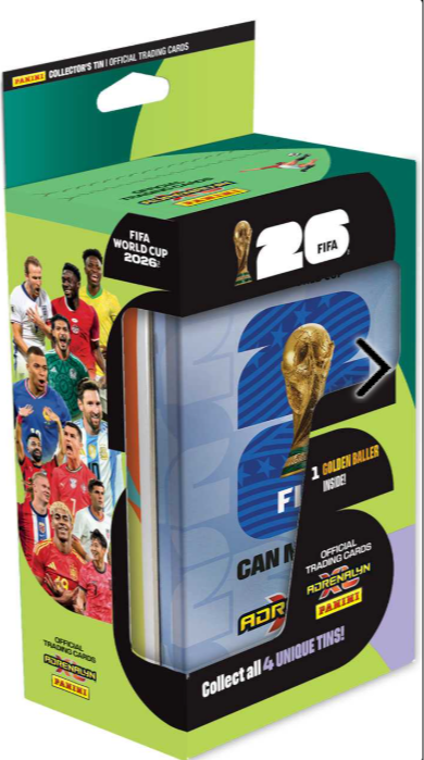 FIFA WORLD CUP 2026 - ADRENALYN - plechová krabička CLASSIC