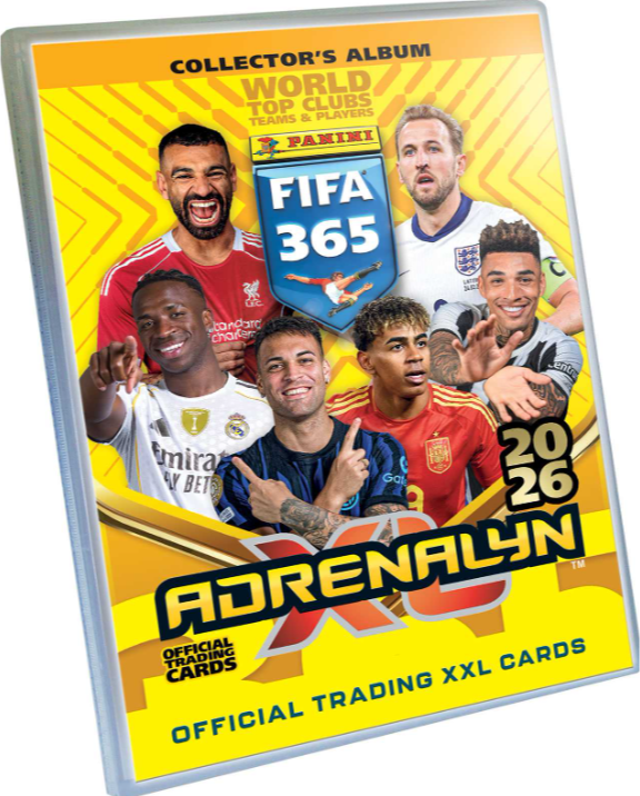 PANINI FIFA 365 2025/2026 - ADRENALYN - album/binder na karty