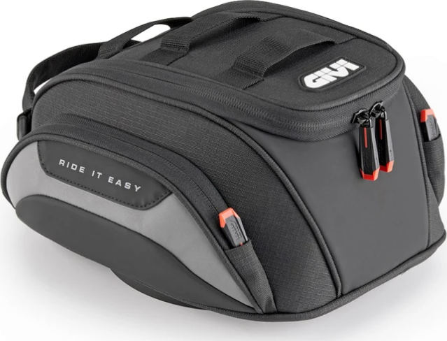 Givi easy01 tankruksak givi "tanklock" s objímkou na nádrž, černý, objem 6 l., dokladovka