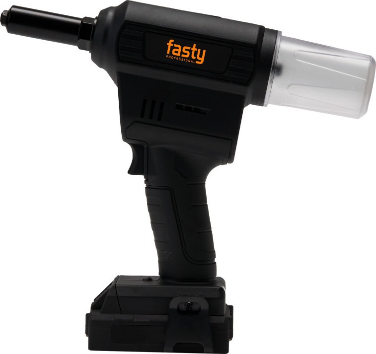 AKU645XL-10-člán.bat. fasty nýtovací pistole pro trhací nýty pr.2,4 - 6,4 mm, 2x aku baterie 20V/2.0AH