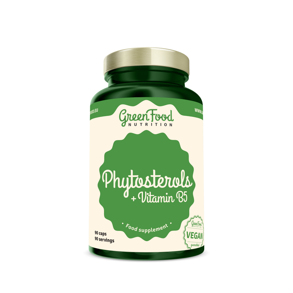 Fytosteroly + Vitamin B5 90 kapslí