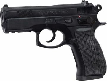 ASG CO2 pistole CZ 75D Compact GNB (pevný závěr) - Černá