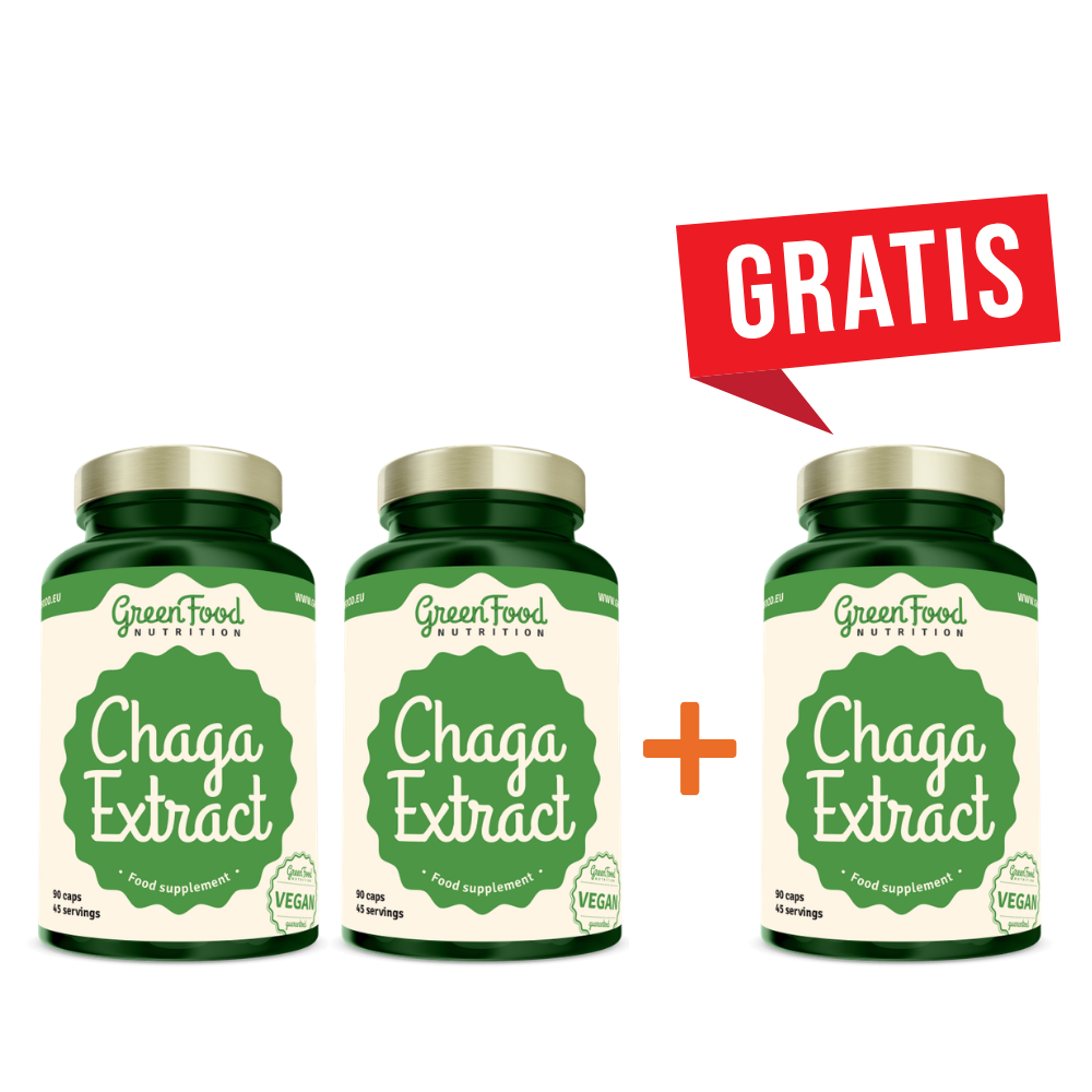 2 + 1 Chaga extract 90 kapslí