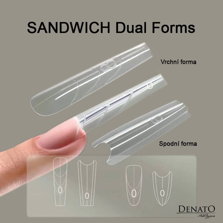 DENATO s.r.o. Sandwich Dual Forms ALMOND